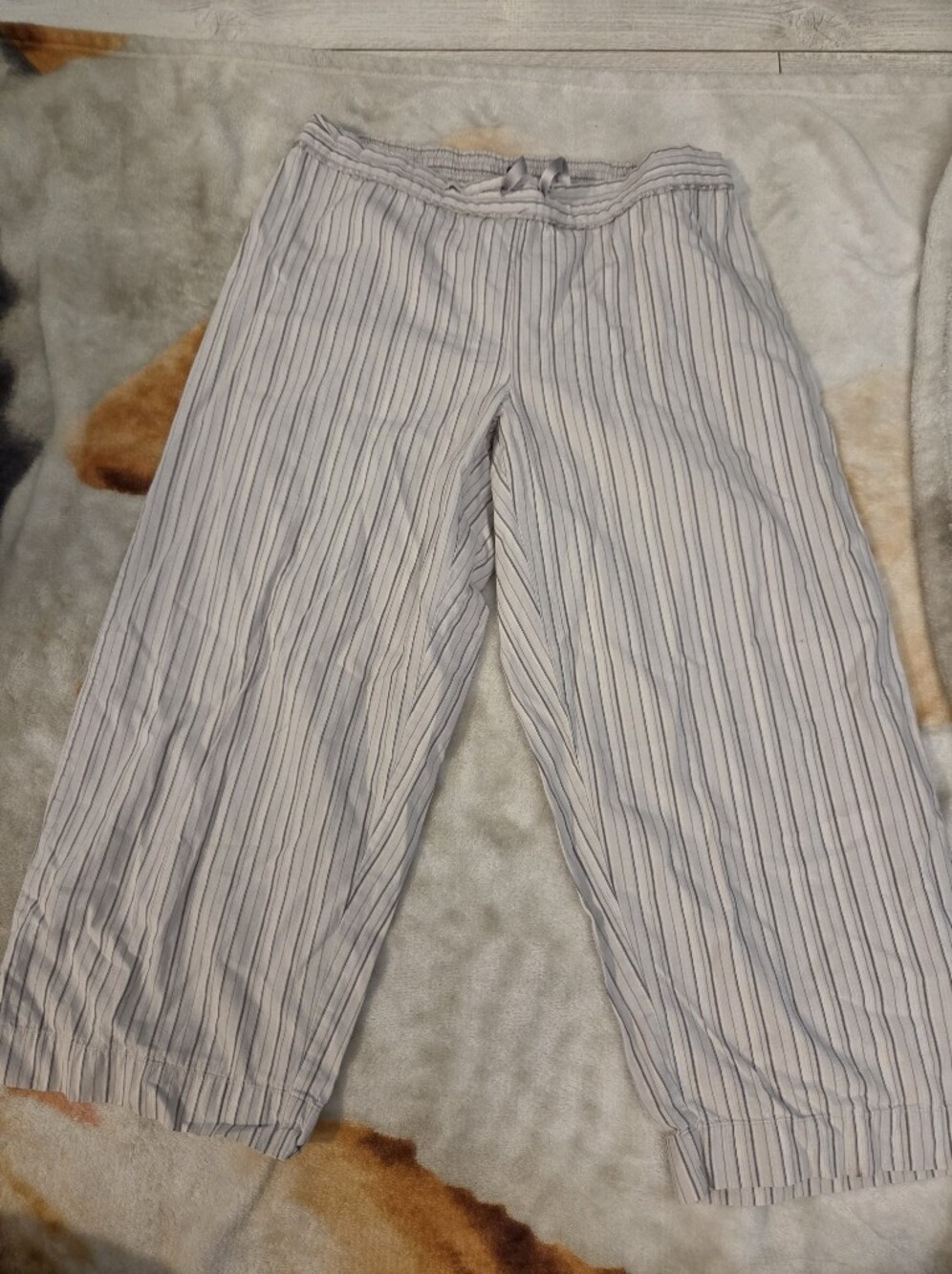 Vintage Jacob Womens Striped Culotte Style Pants